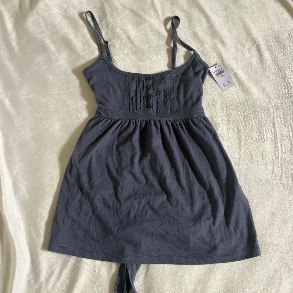 Hollister Pintuck Knit Mini Dress